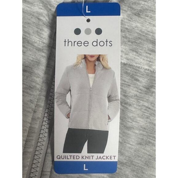 Three Dots Quilted Jacket - NWT - Picture 8 of 10